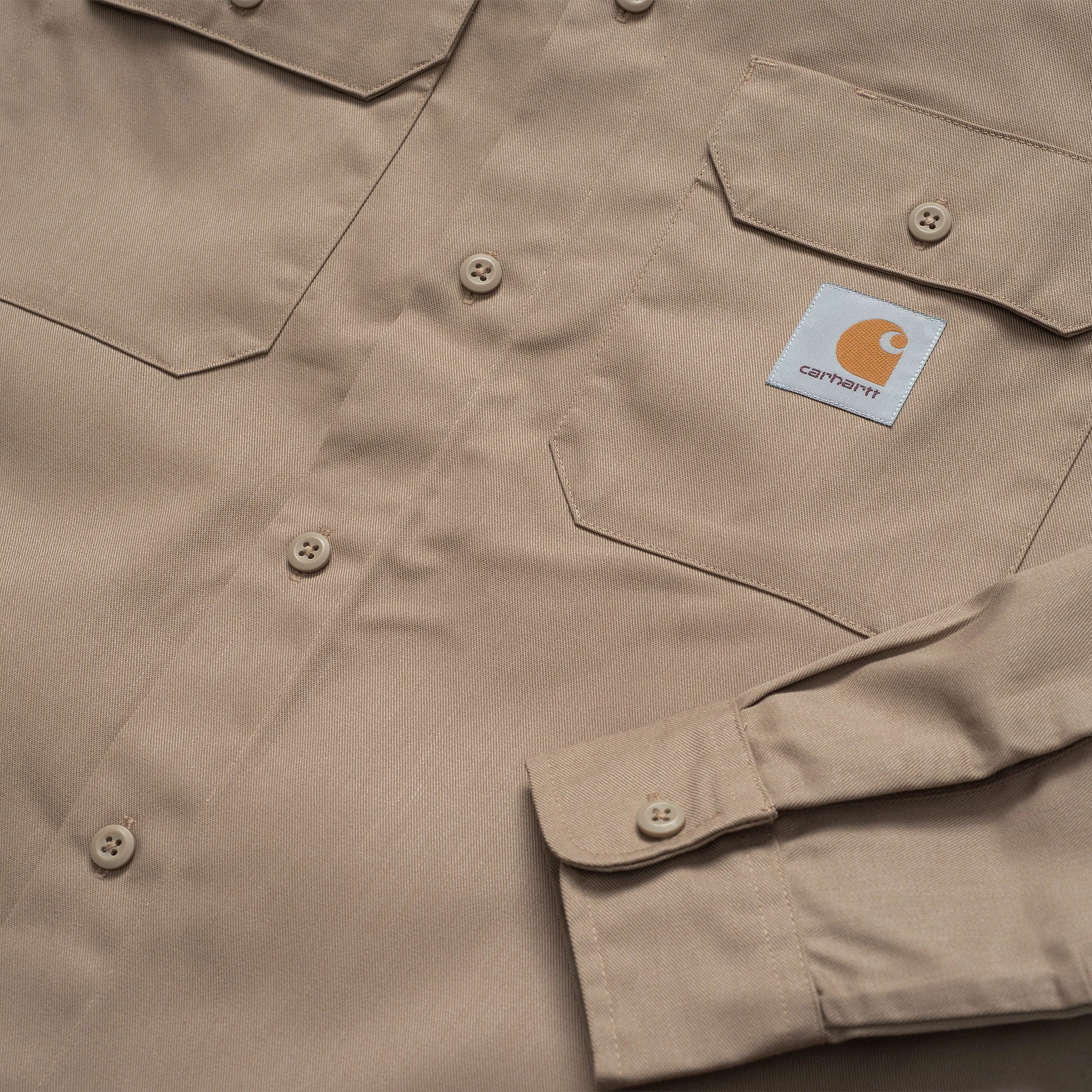 Carhartt L/S Master Shirt - Leather