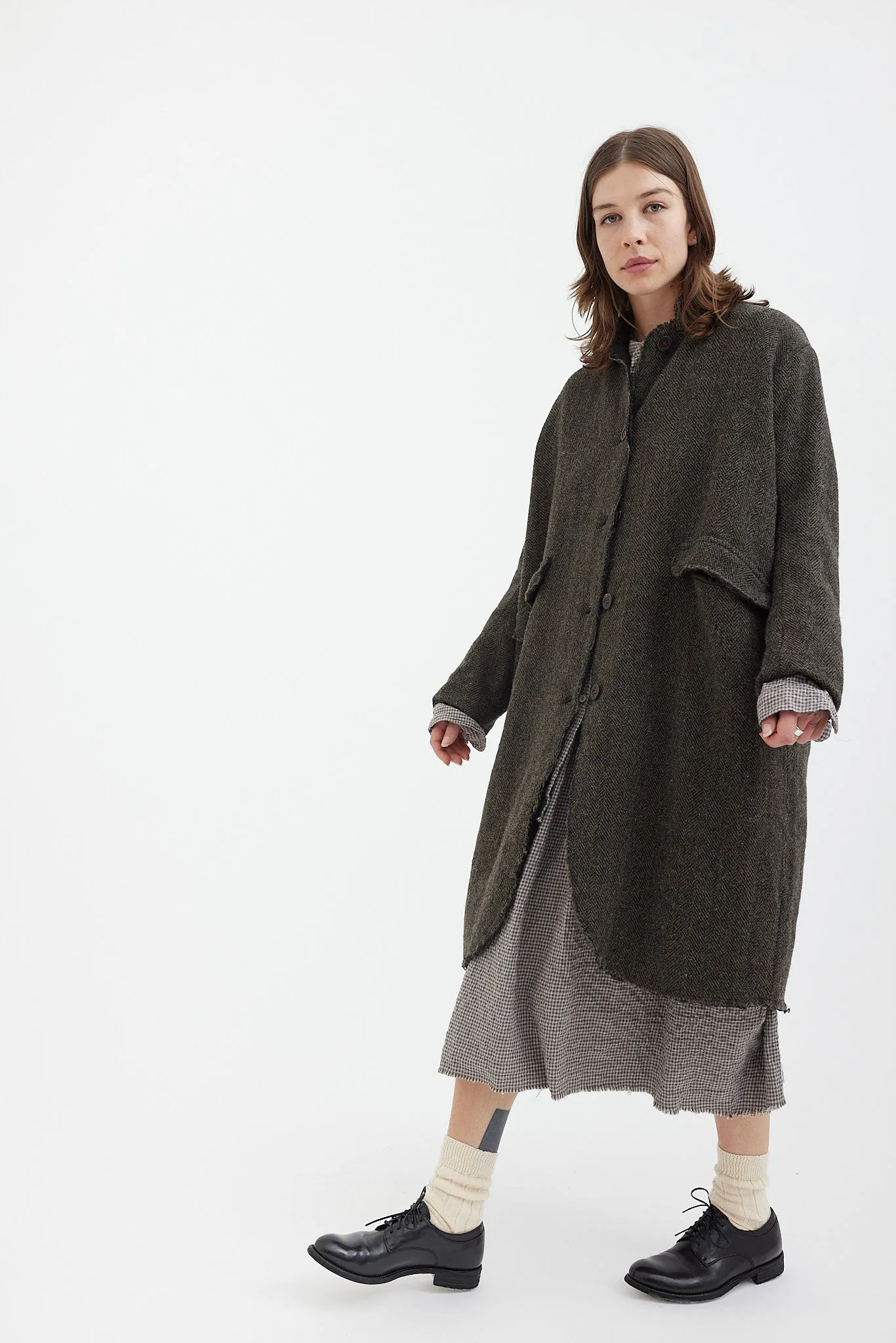 Hannoh Wessel Milva Coat in Brown - Elegant Women’s Outerwear