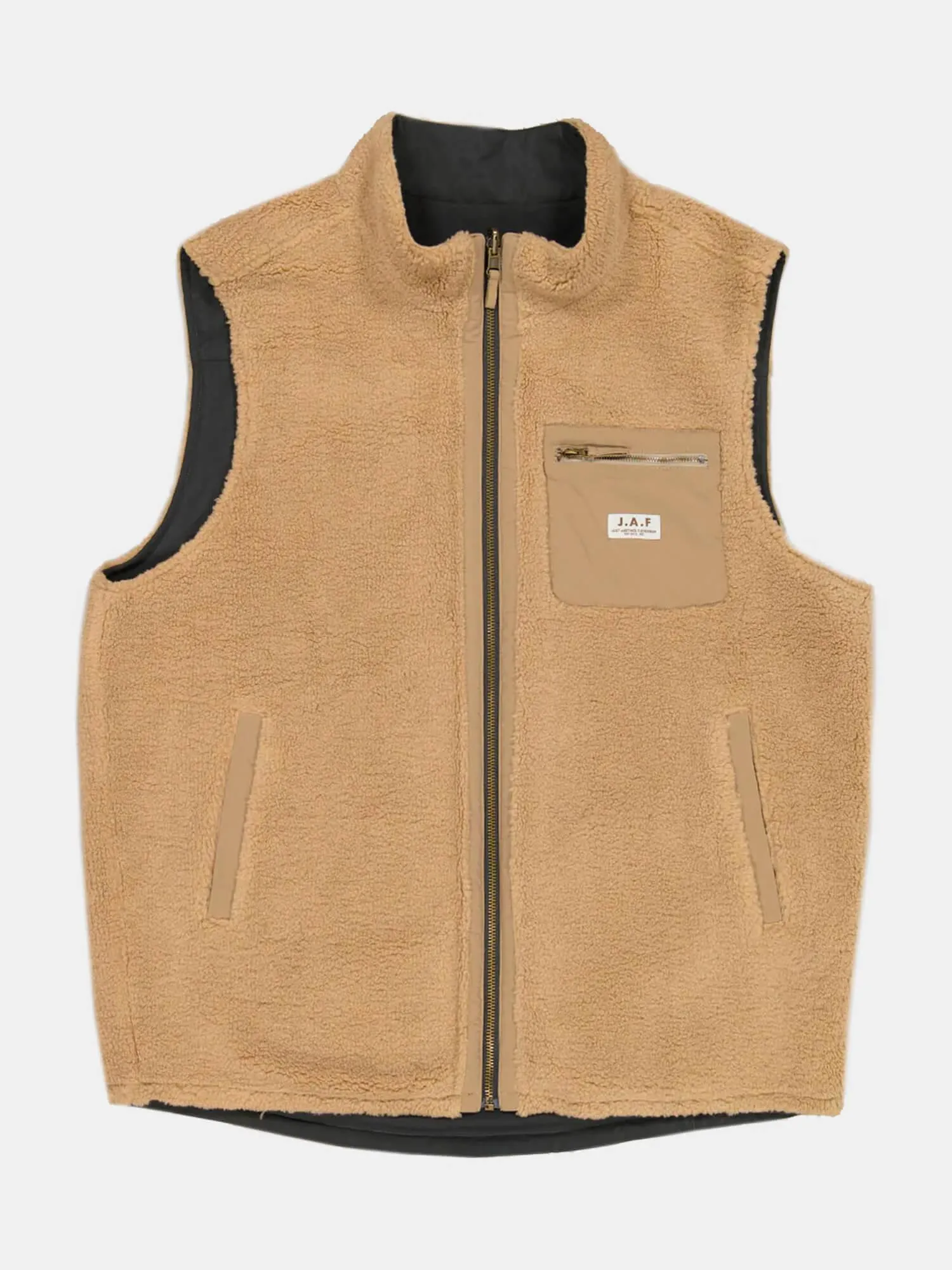 Just Another Fisherman Oban Vest - Sand / Stone