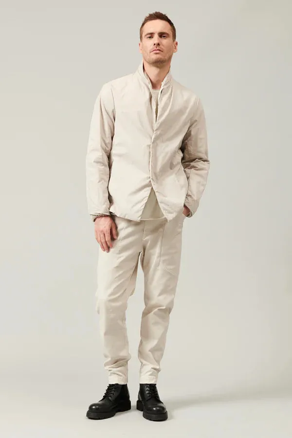Water-repellent reversible jacket - Chalk